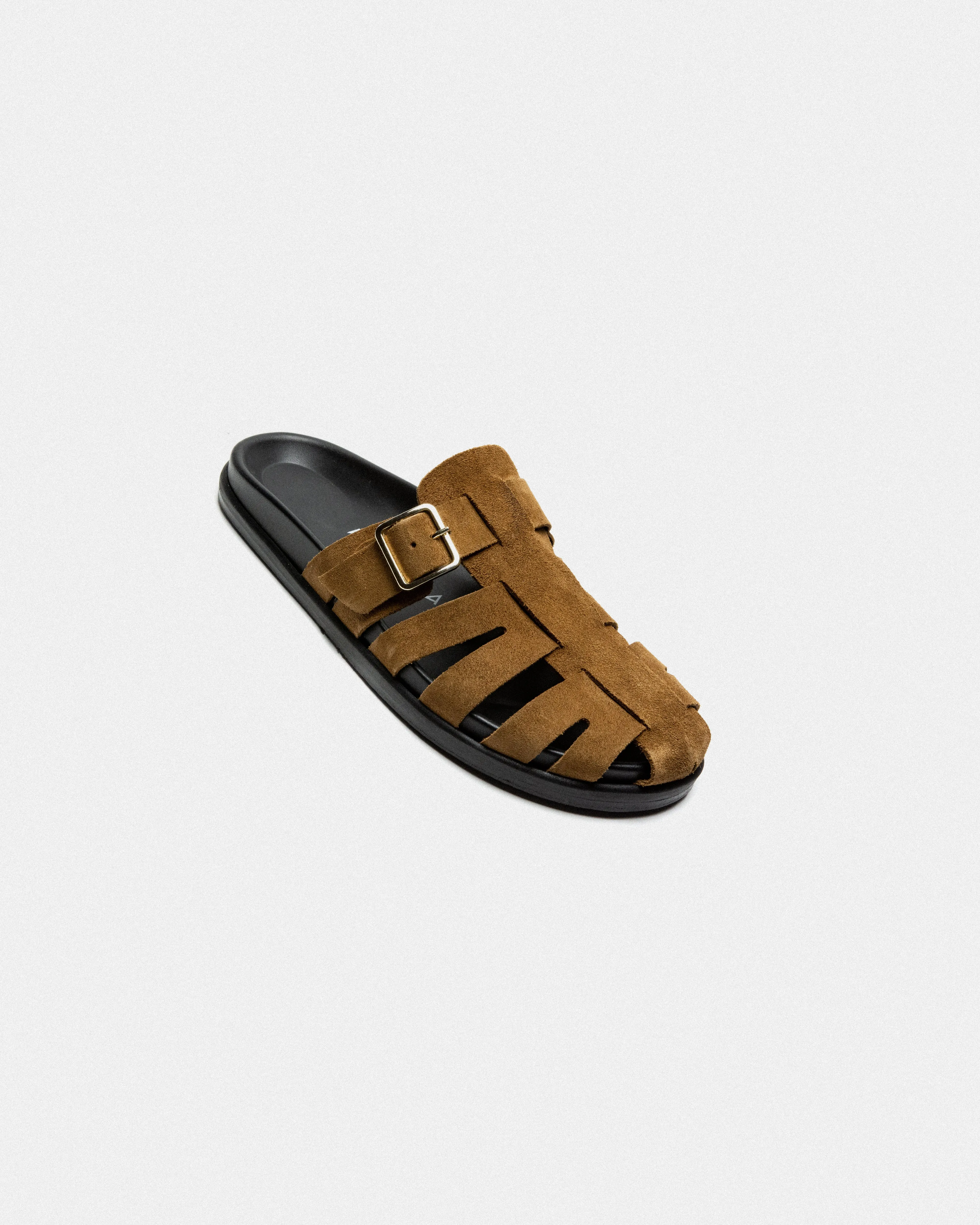 KASOS F - BROWN SUEDE