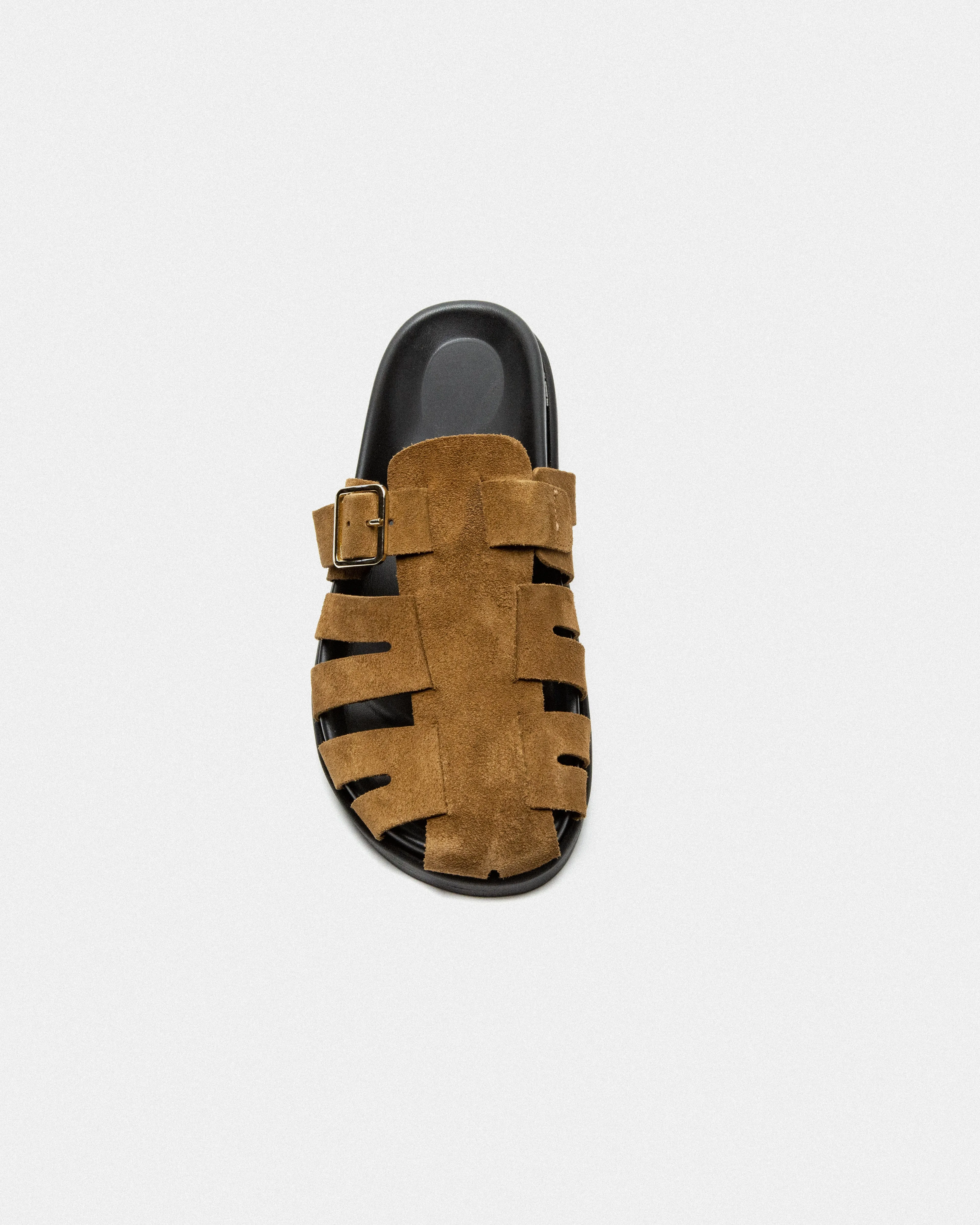 KASOS F - BROWN SUEDE