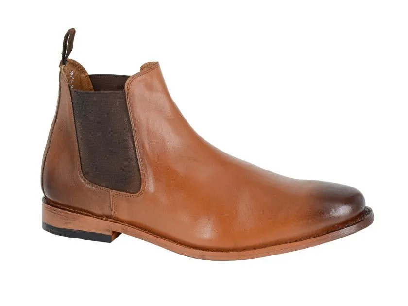 Kensington M833LT Mens Leather Chelsea Boot