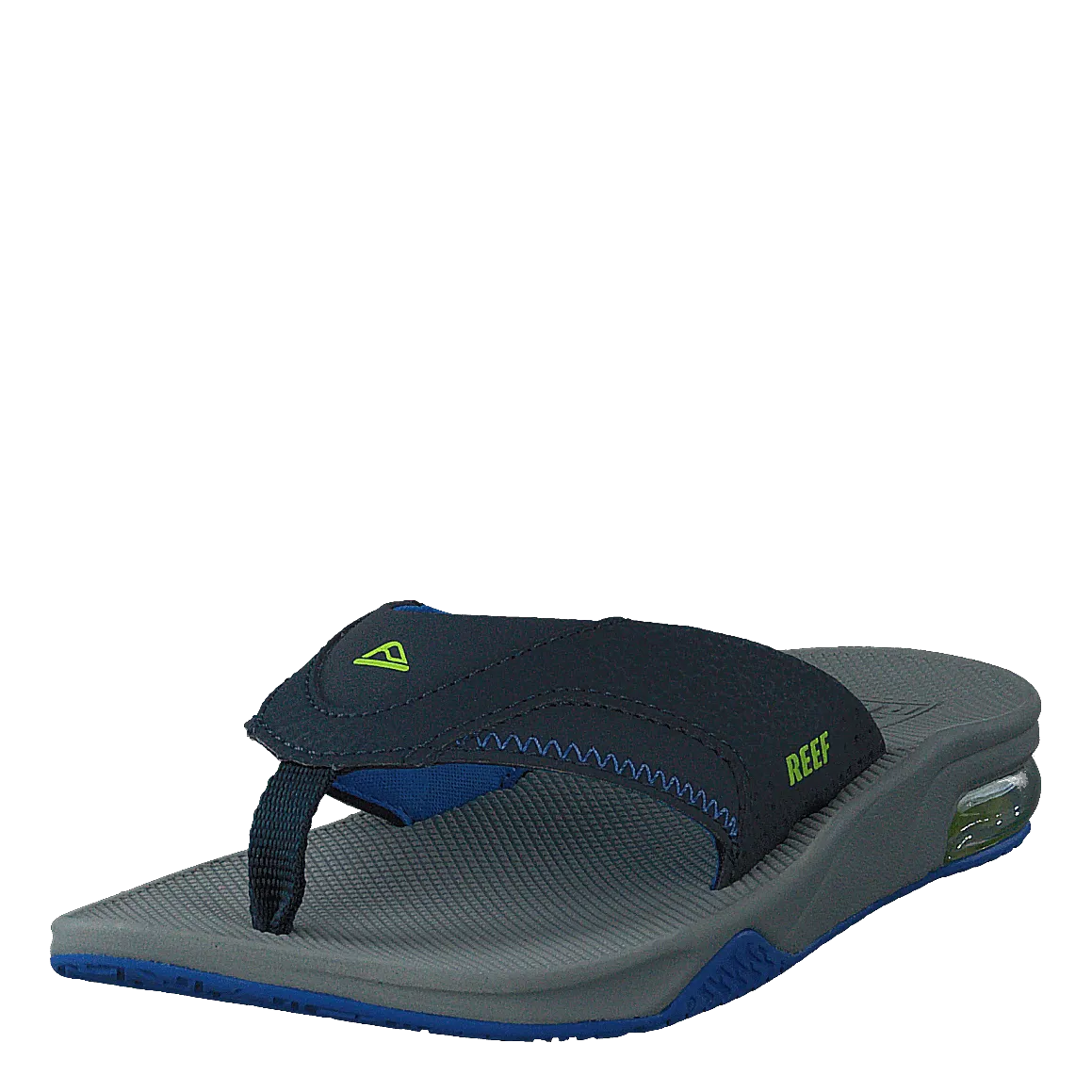 Kids Fanning Navy/lime