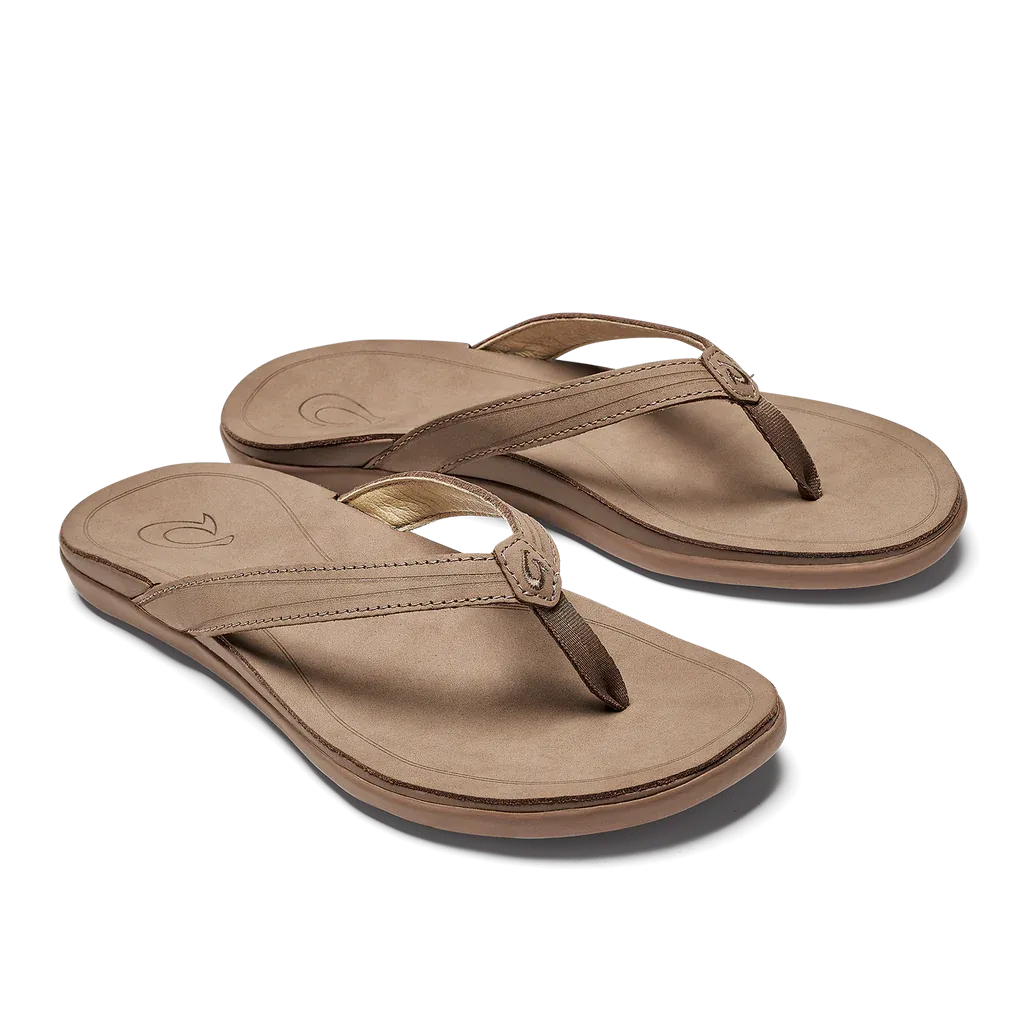 LADIES OLUKAI AUKAI -TAN/TAN