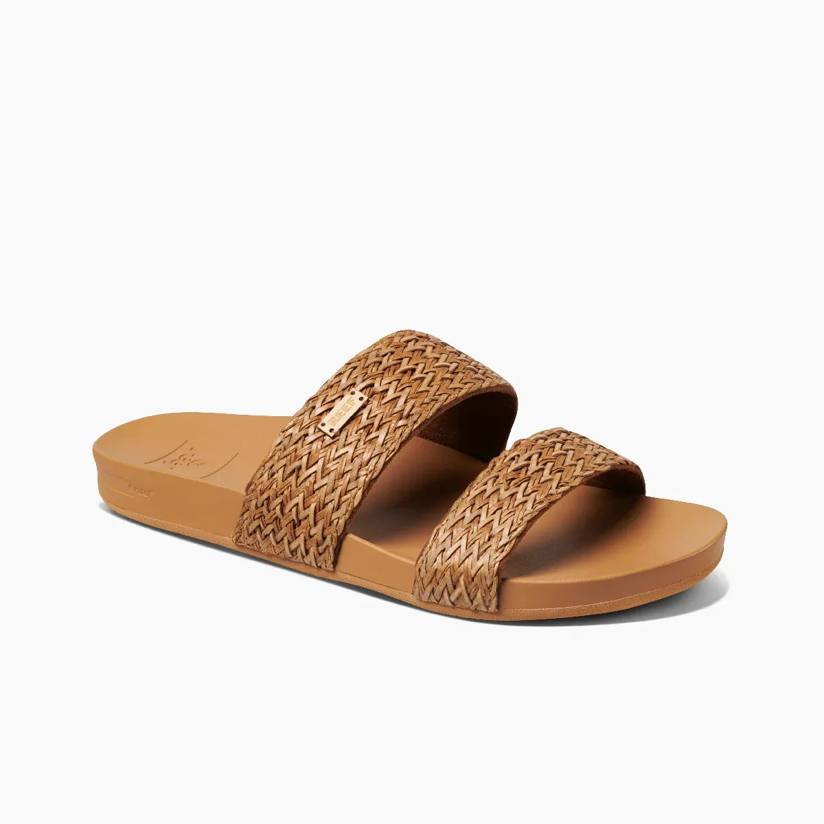 LADIES REEF CUSHION VISTA BRAID - NATURAL