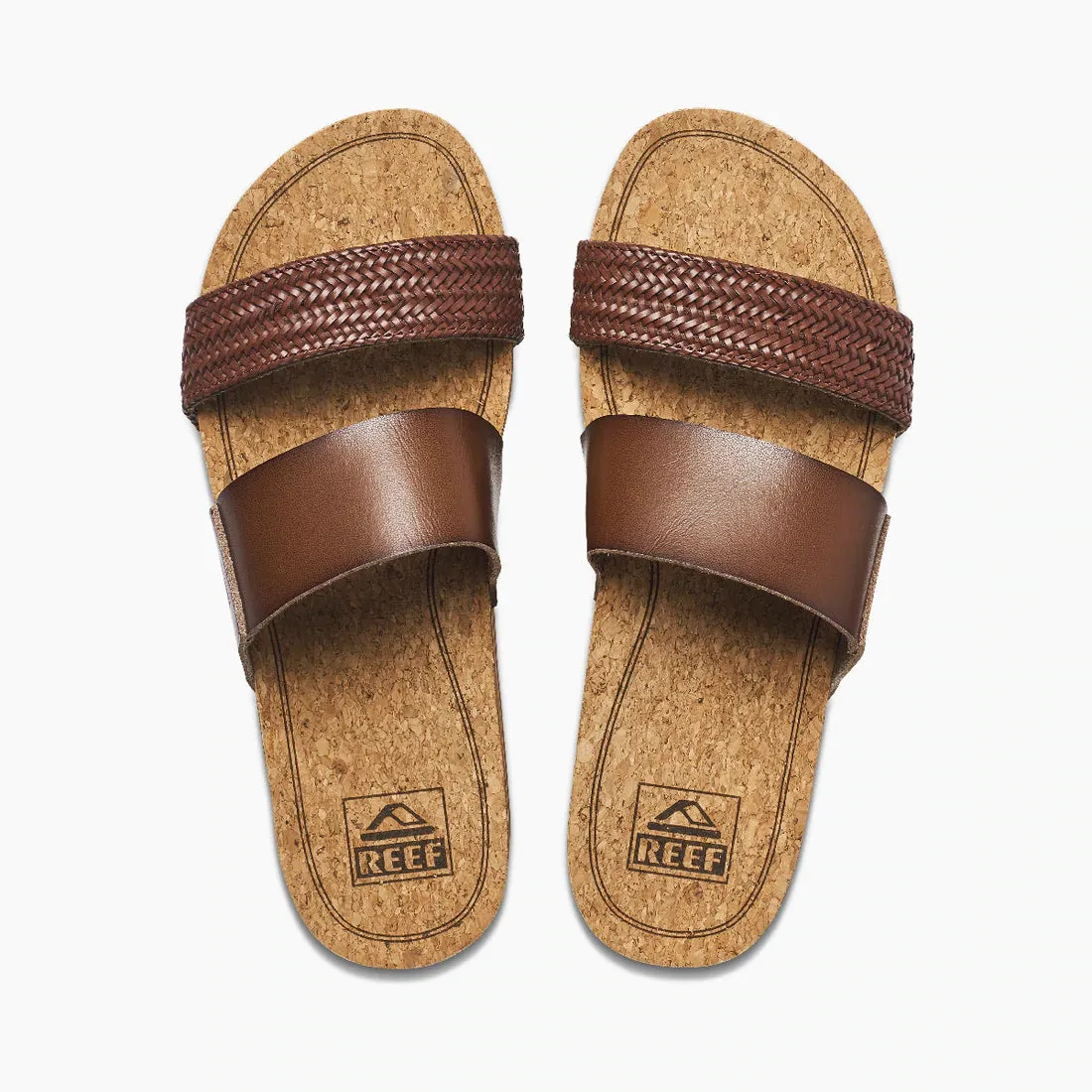 LADIES REEF CUSHION VISTA HI - CHOCOLATE
