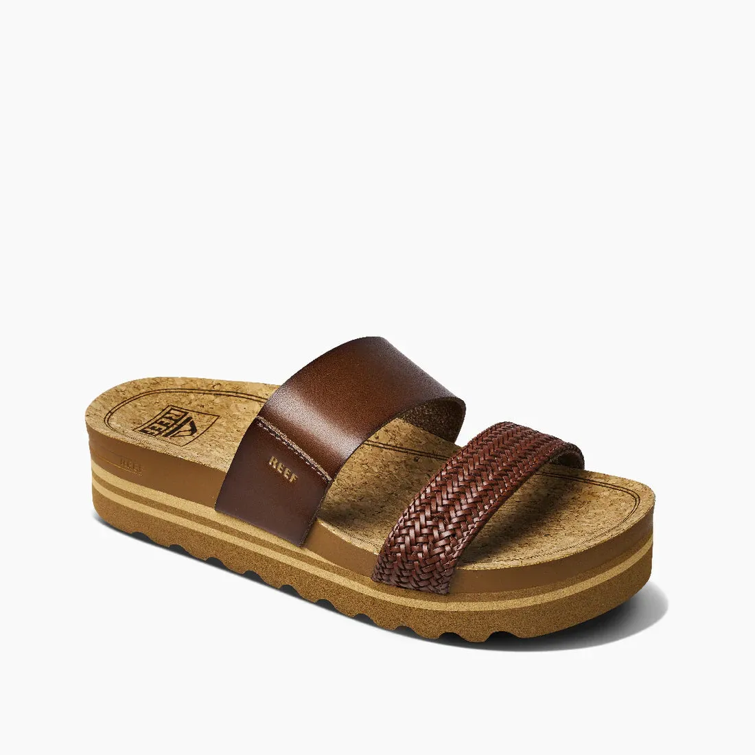 LADIES REEF CUSHION VISTA HI - CHOCOLATE