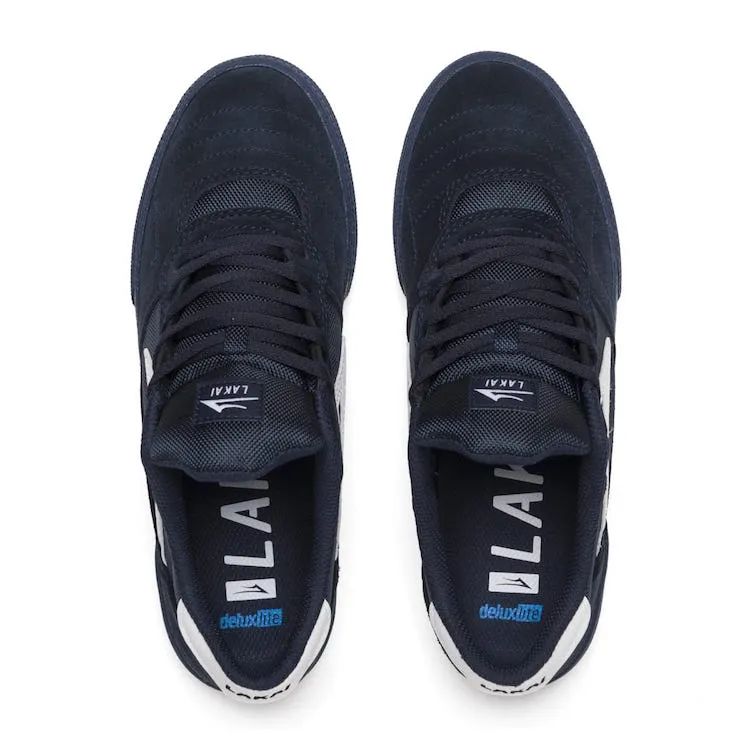 Lakai Cambridge Navy/Navy Suede Shoes