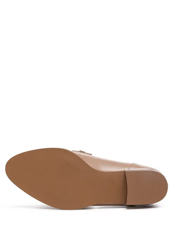 Leather Horsebit Loafers