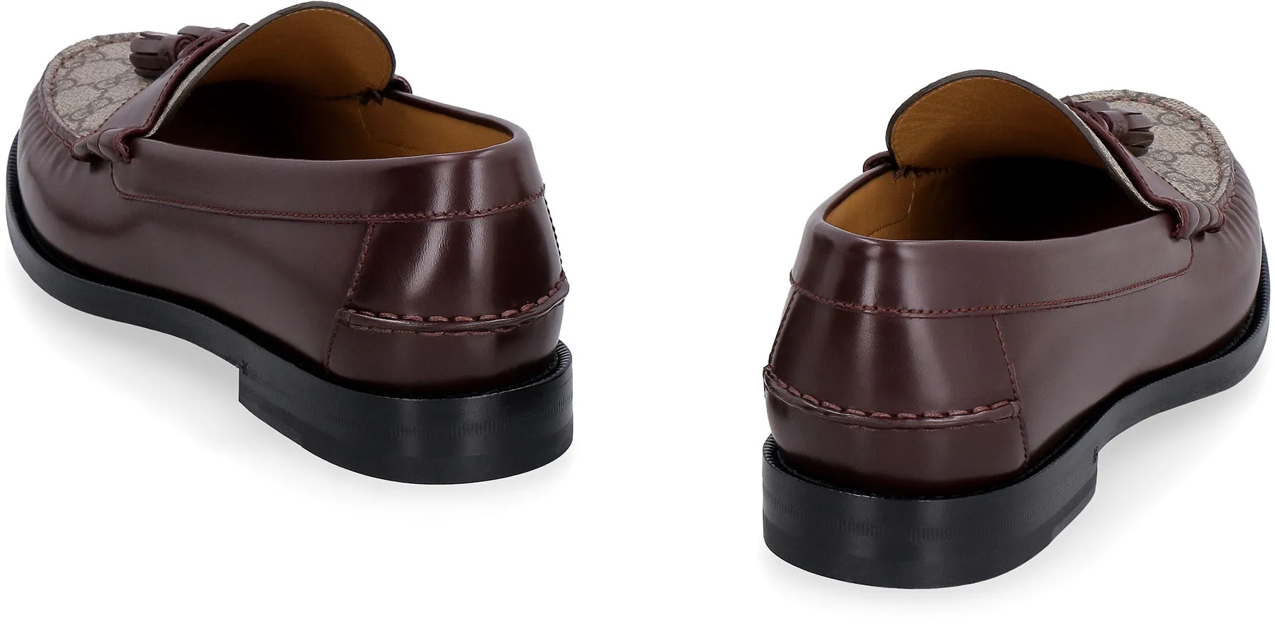 Leather loafers