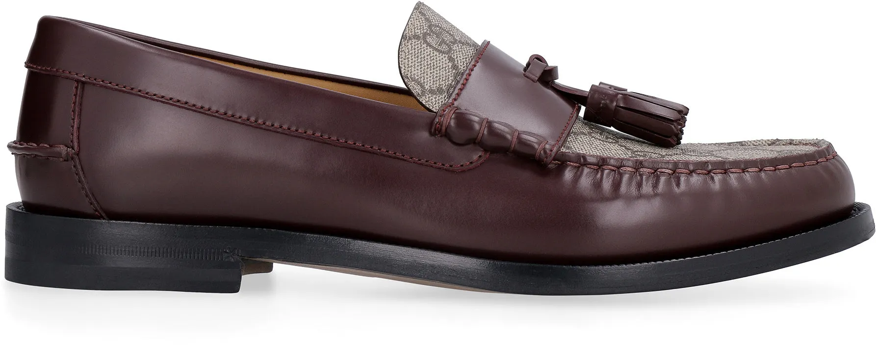 Leather loafers