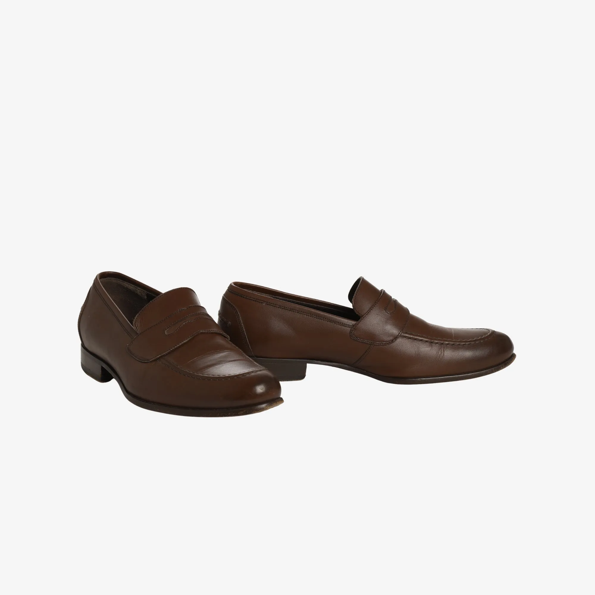 Leather Penny Loafers