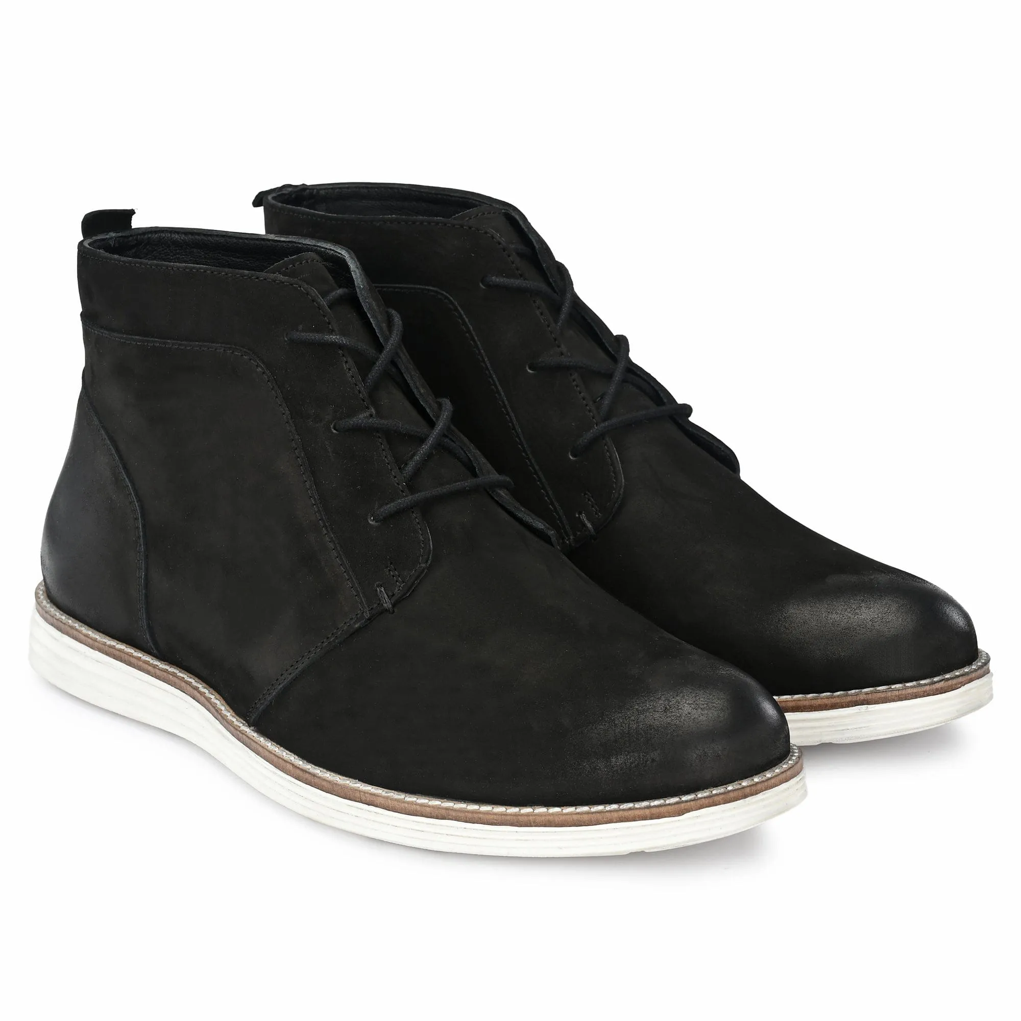 Legwork Retro Chukka Full Grain Nubuck Leather Boot