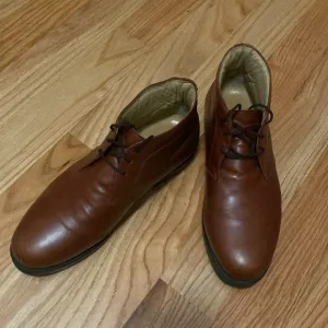 Leon Mexico handcrafted Chukka boots men’s 11 burnished brown Leather soft