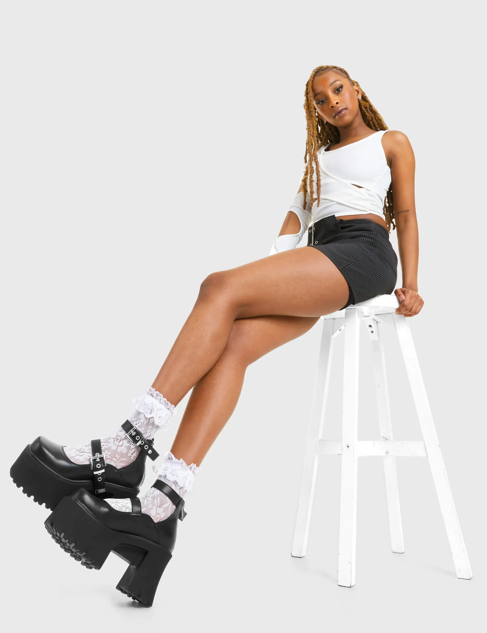 Look Away Chunky Platform Shoes