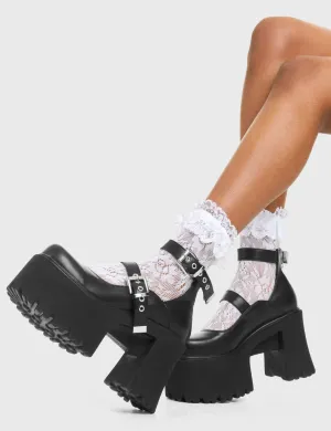 Look Away Chunky Platform Shoes