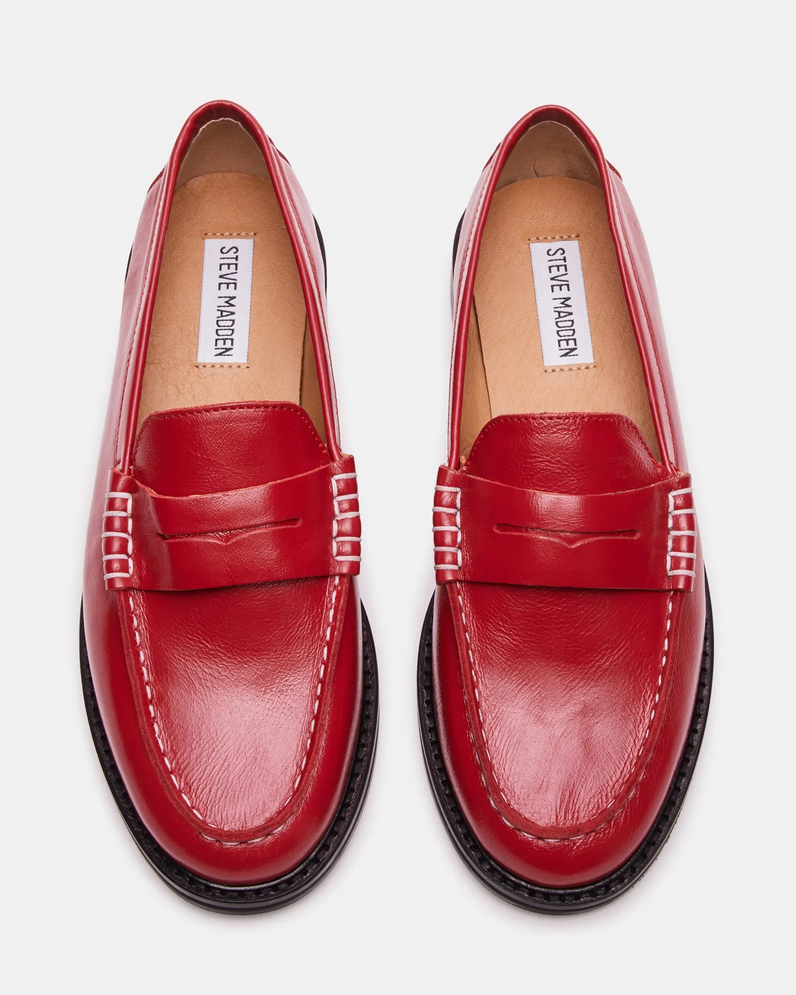 MADISON RED LEATHER