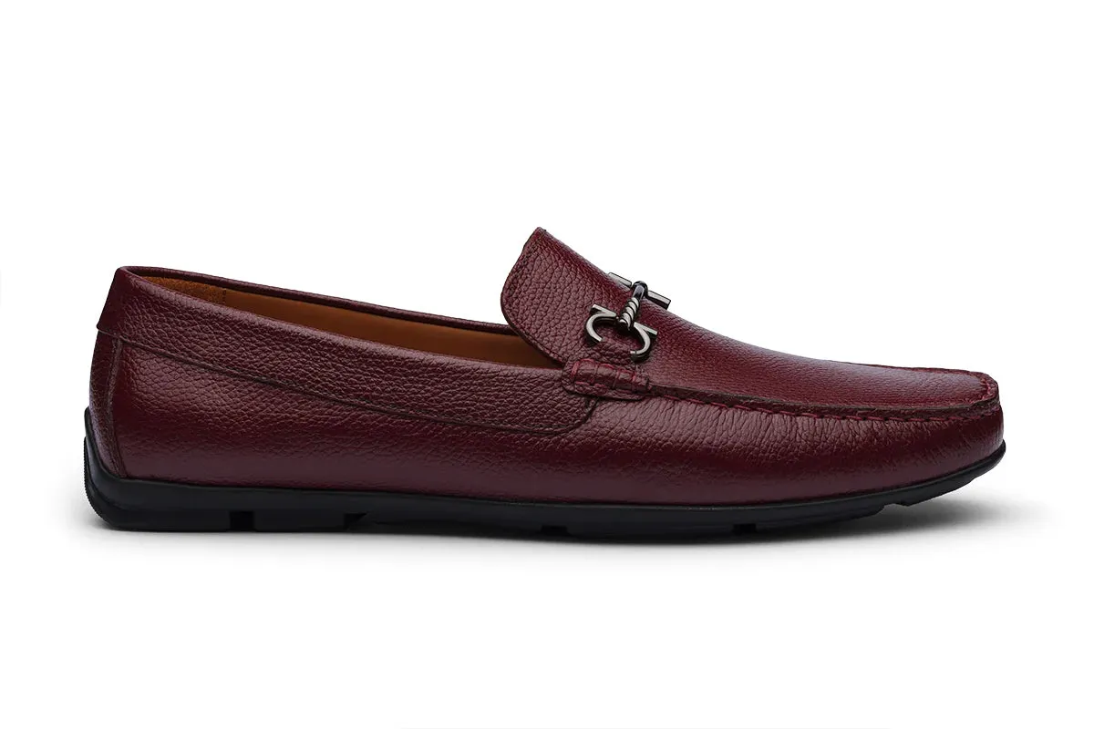 MADRID - BORDO LEATHER SHOES