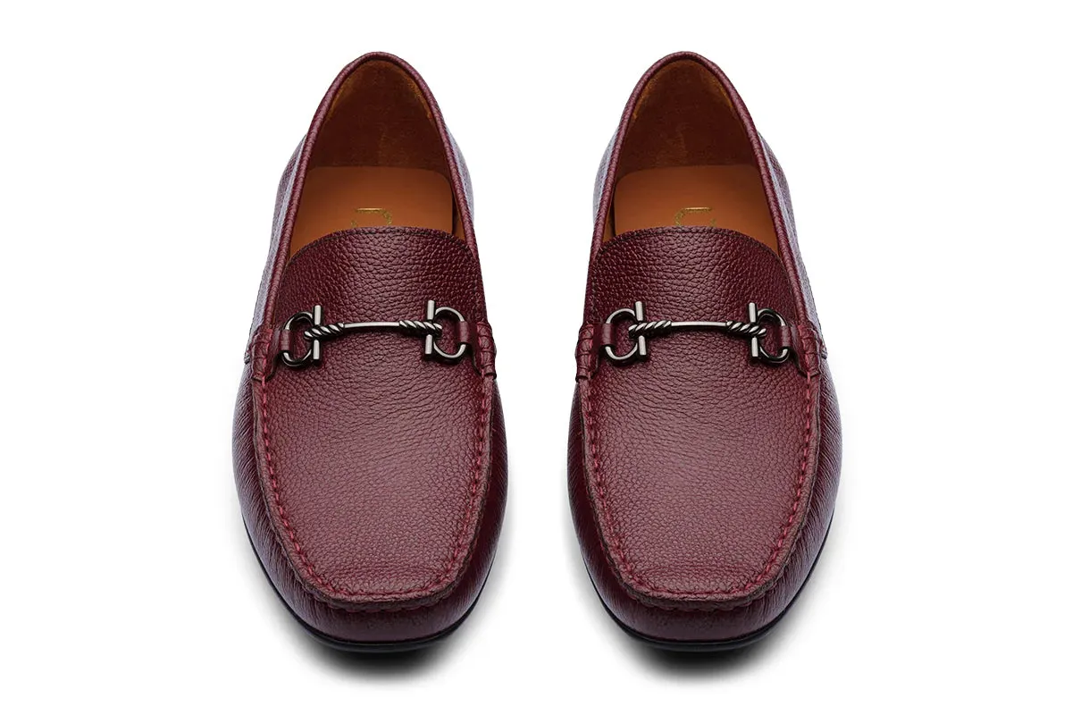 MADRID - BORDO LEATHER SHOES