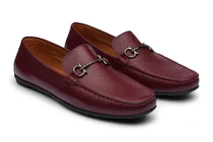 MADRID - BORDO LEATHER SHOES