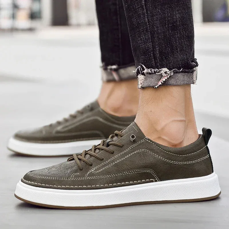MaxFlex Herren Leder-Muller-Schuhe