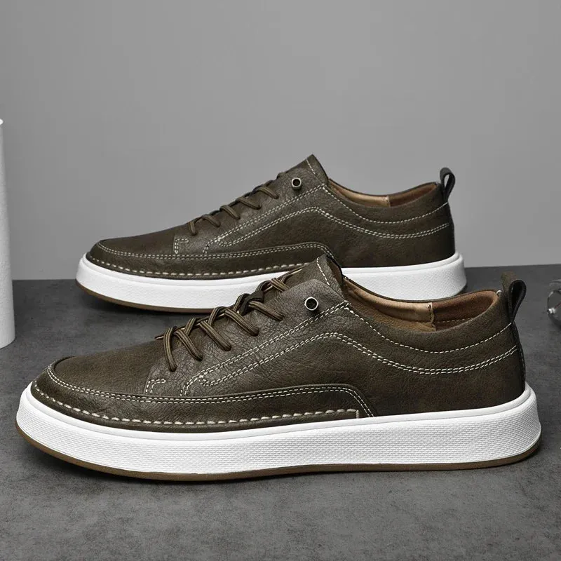 MaxFlex Herren Leder-Muller-Schuhe
