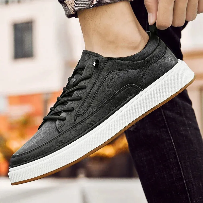 MaxFlex Herren Leder-Muller-Schuhe