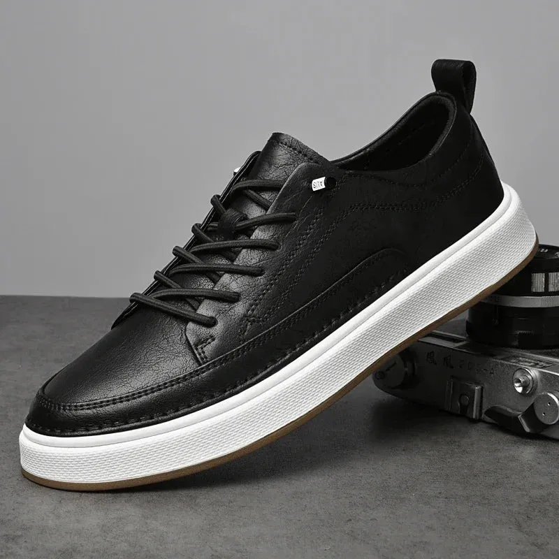 MaxFlex Herren Leder-Muller-Schuhe