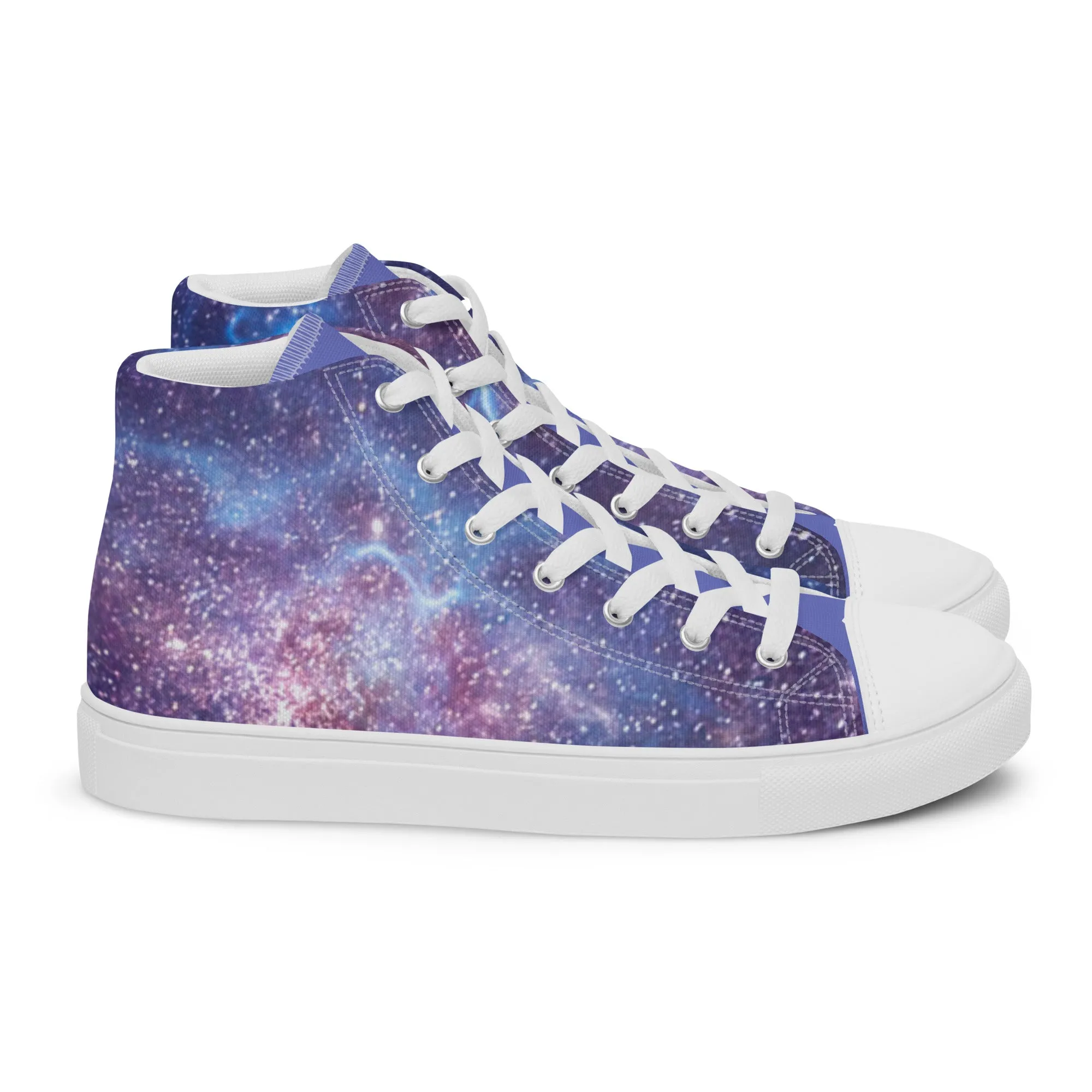 Men’s Blue Galaxy Sneakers