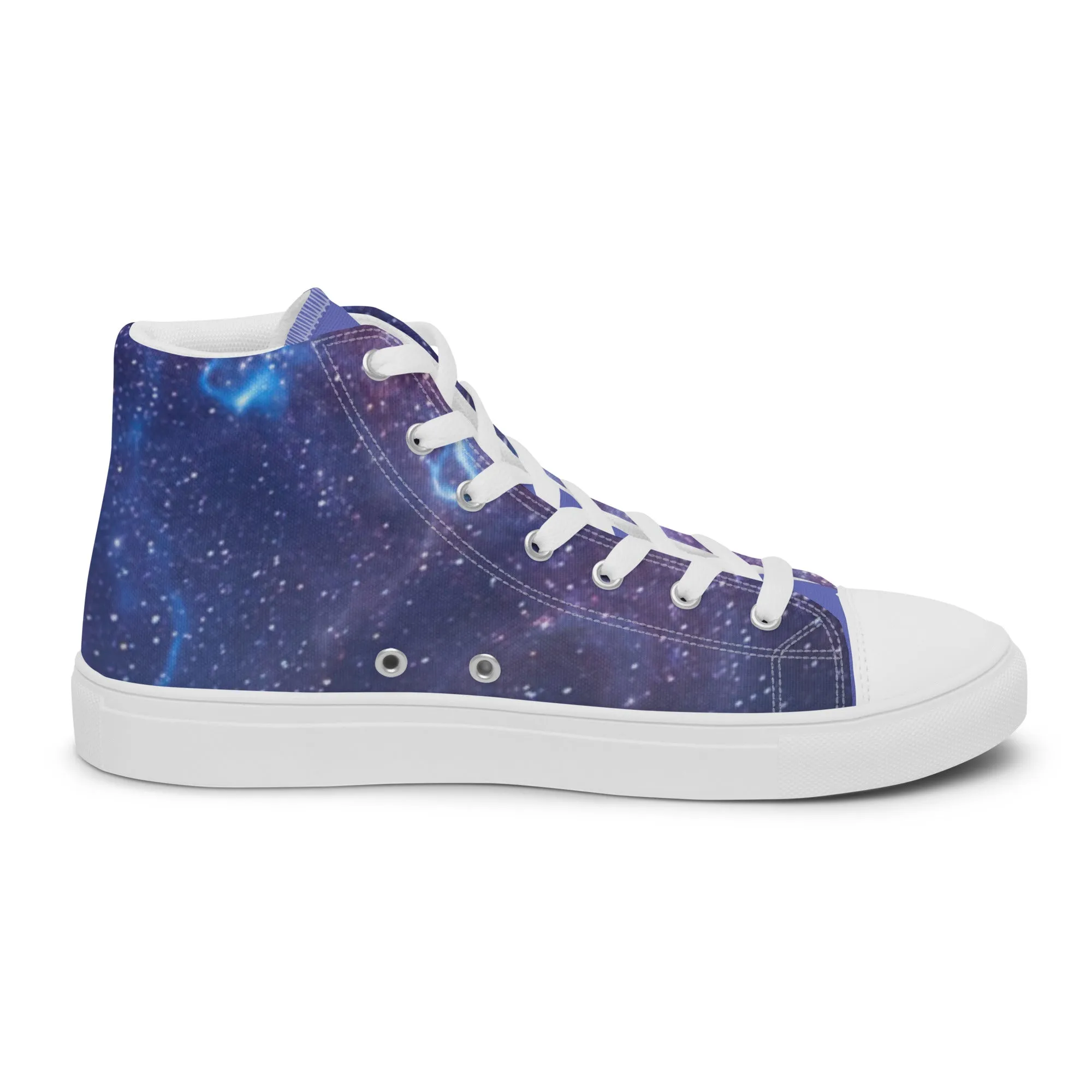 Men’s Blue Galaxy Sneakers