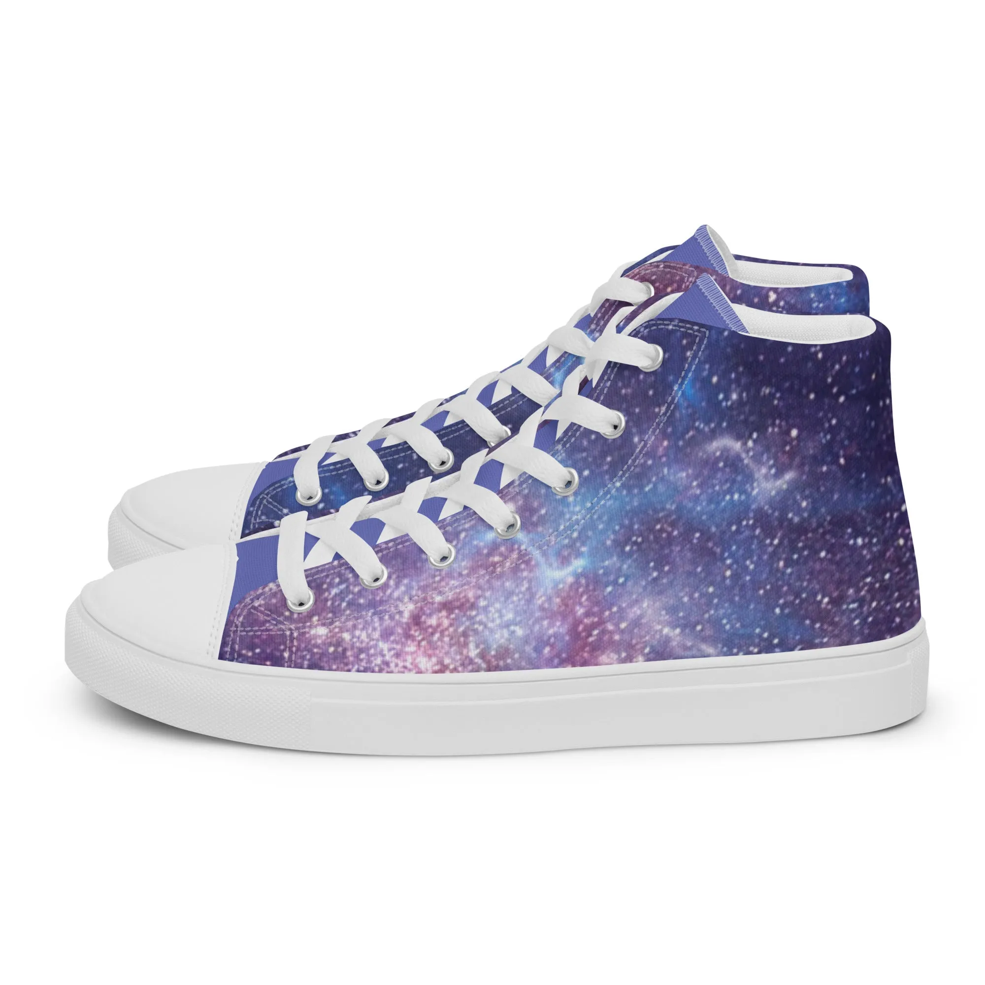Men’s Blue Galaxy Sneakers