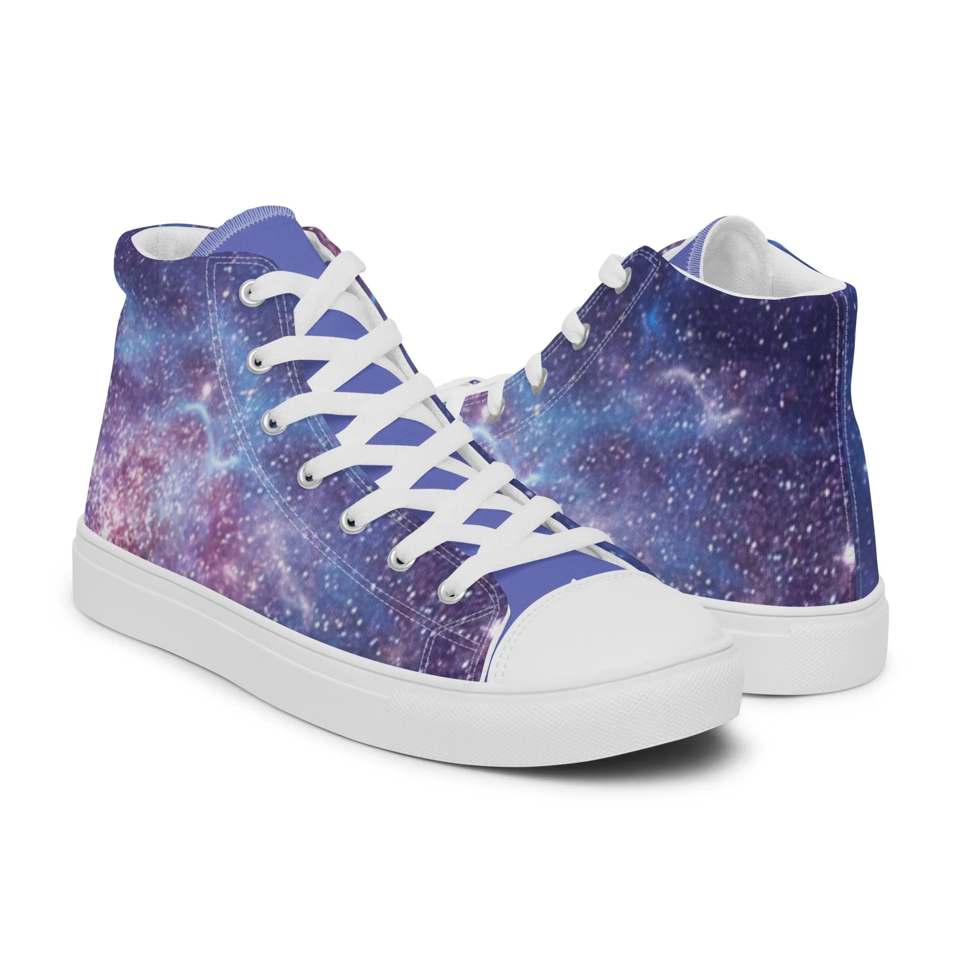 Men’s Blue Galaxy Sneakers