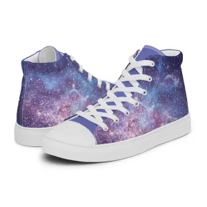 Men’s Blue Galaxy Sneakers