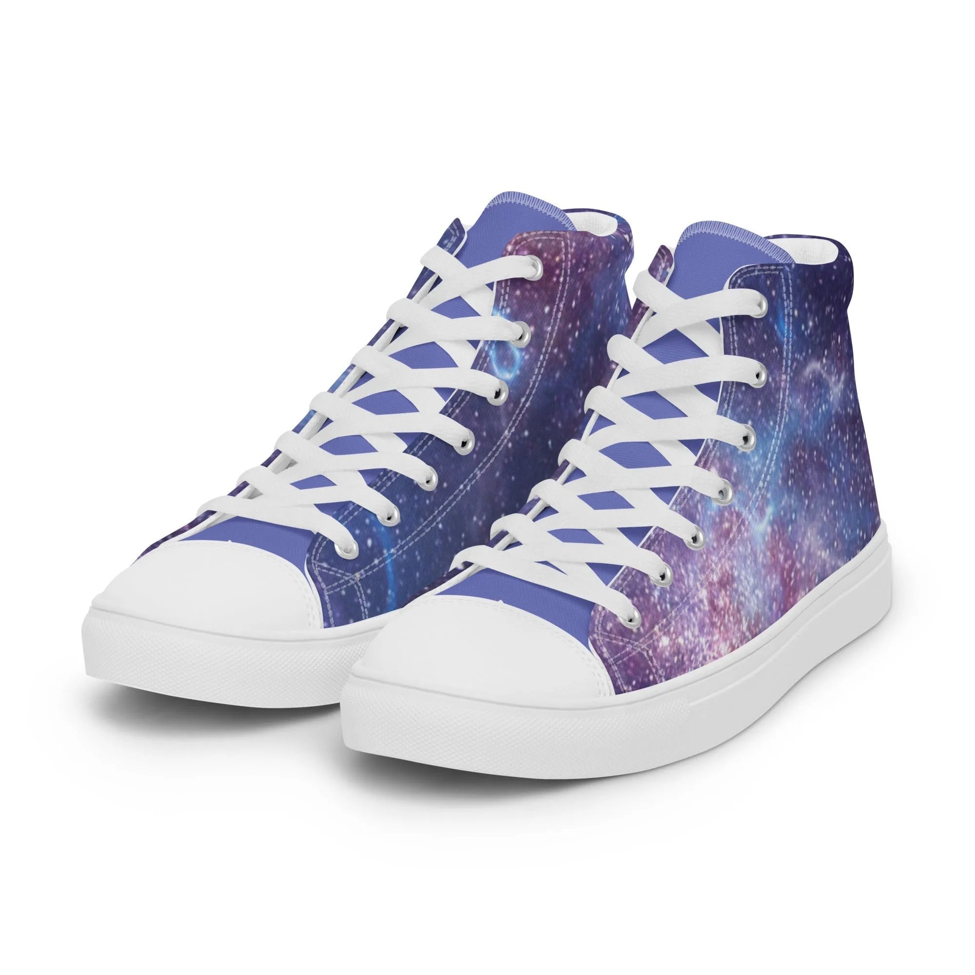 Men’s Blue Galaxy Sneakers