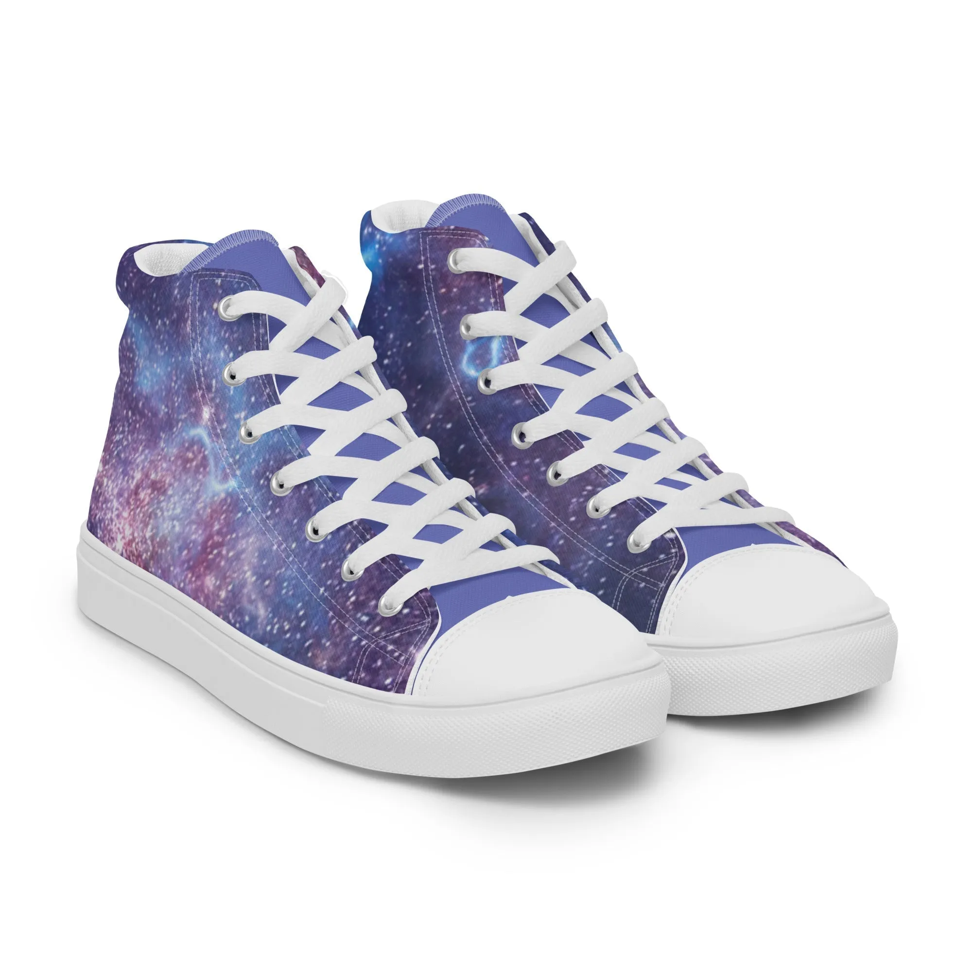 Men’s Blue Galaxy Sneakers