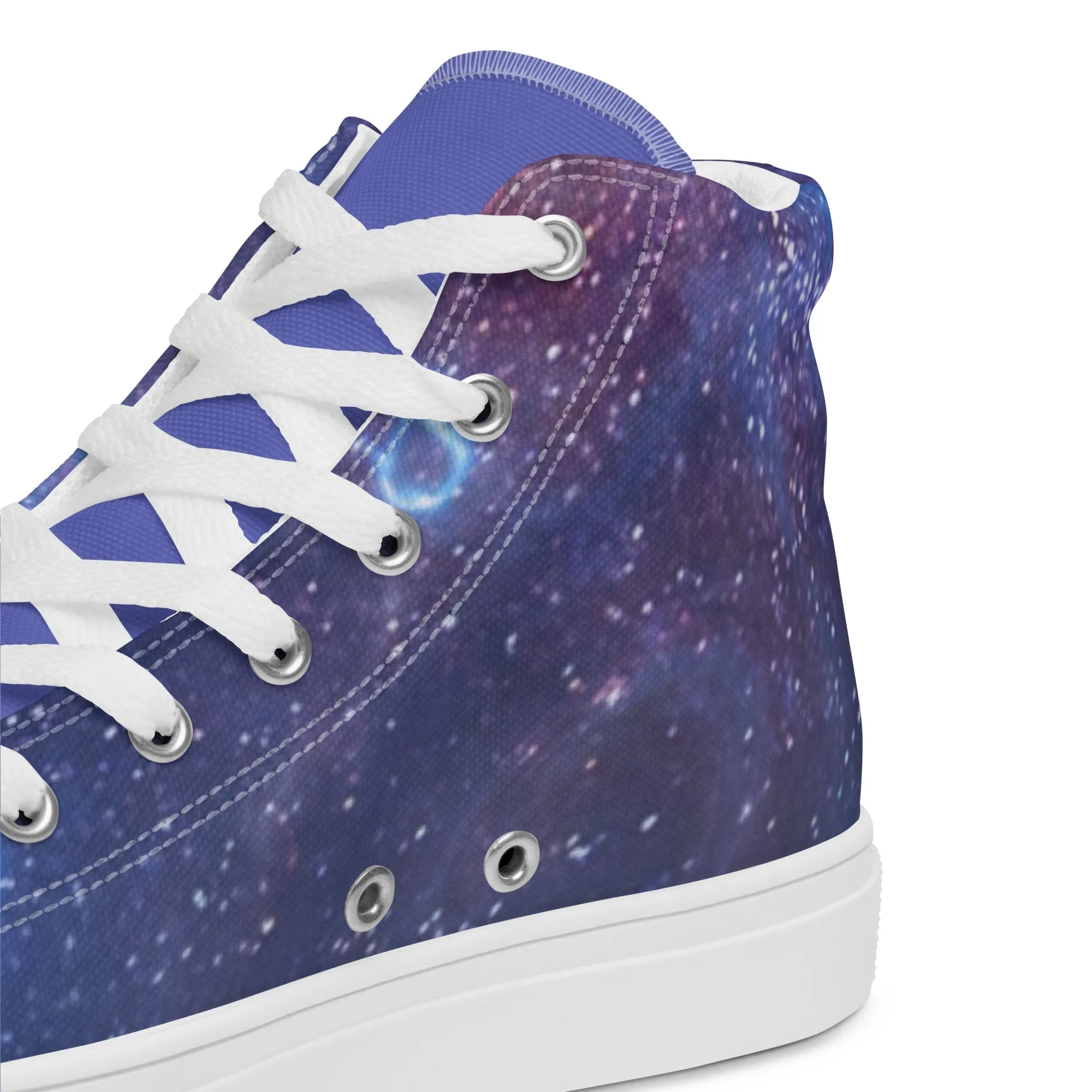 Men’s Blue Galaxy Sneakers