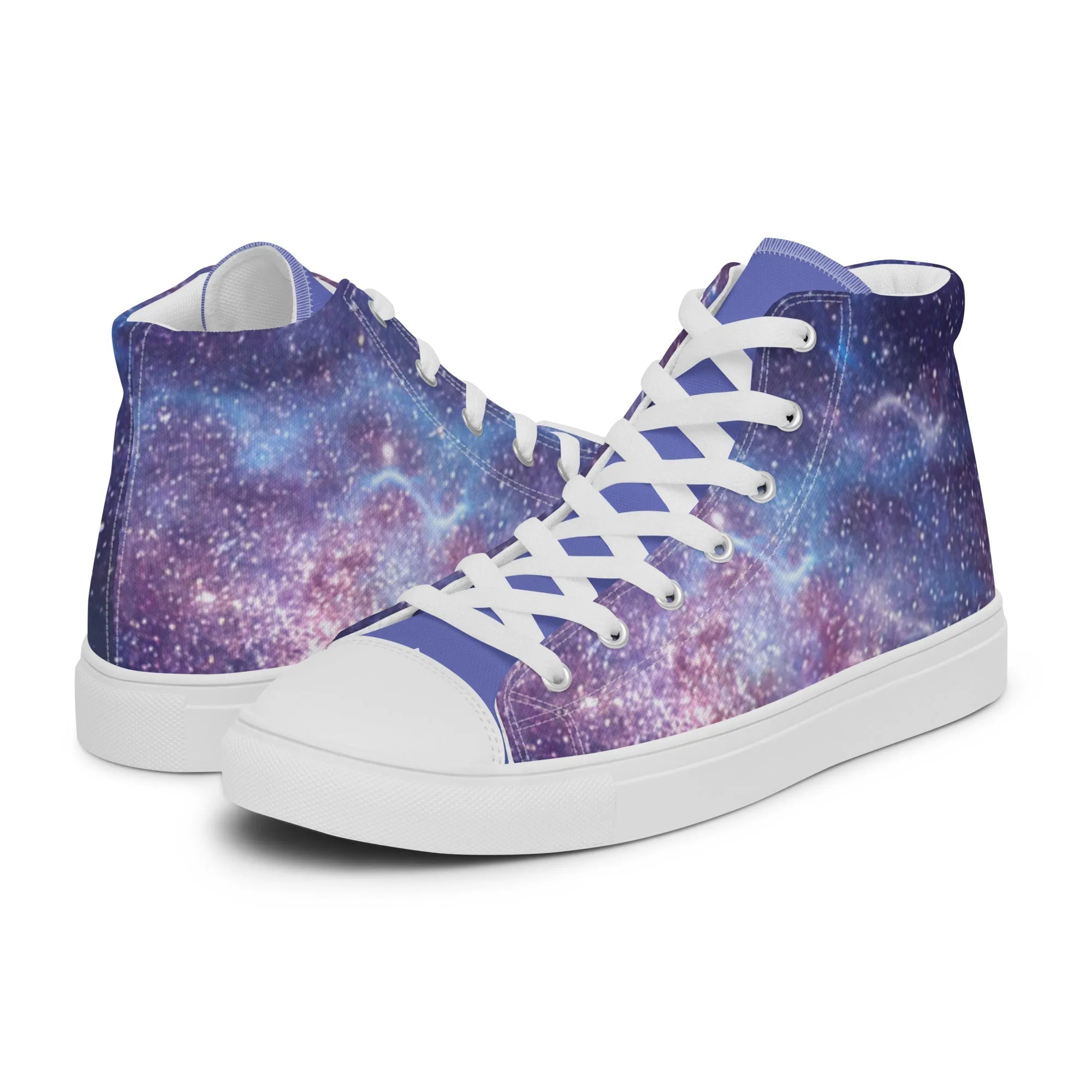 Men’s Blue Galaxy Sneakers