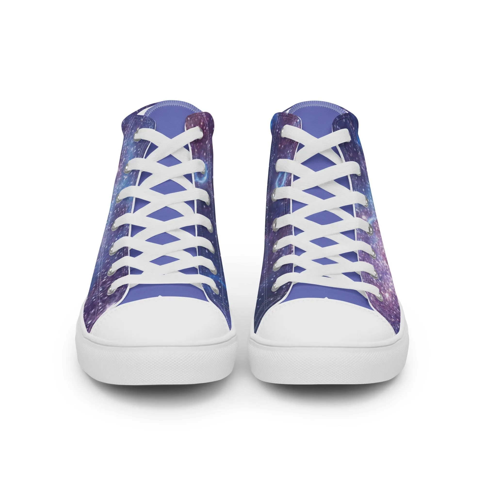 Men’s Blue Galaxy Sneakers