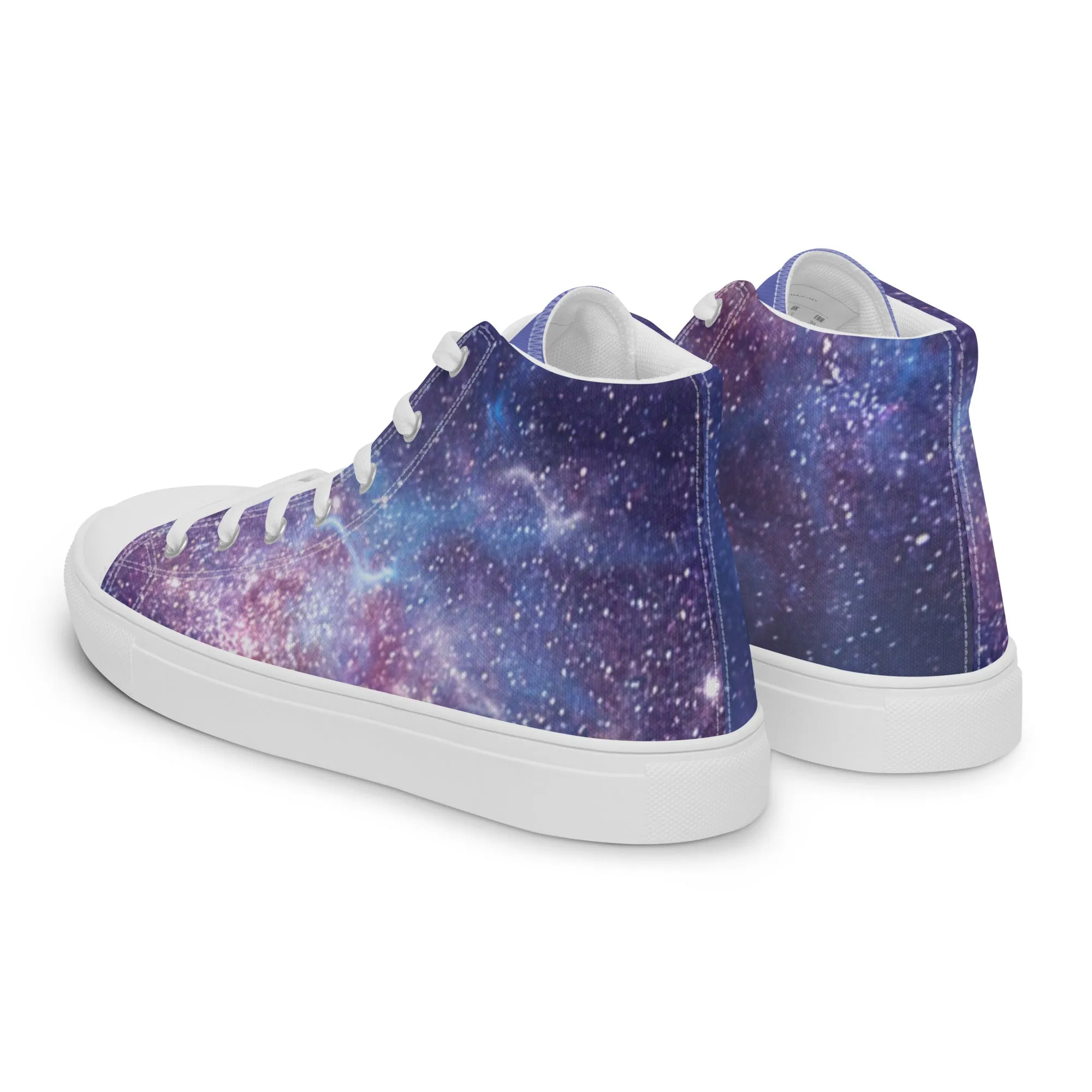 Men’s Blue Galaxy Sneakers