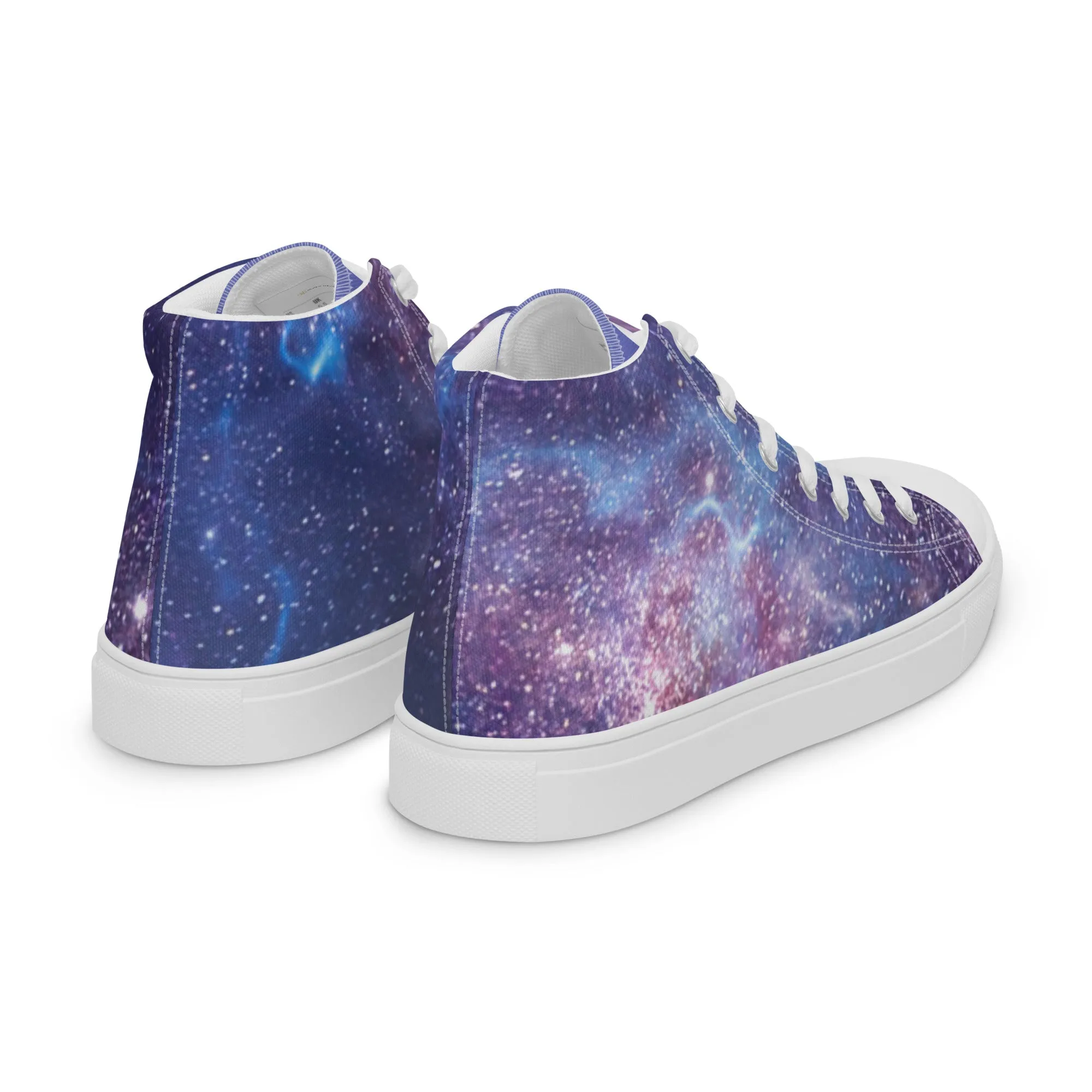 Men’s Blue Galaxy Sneakers
