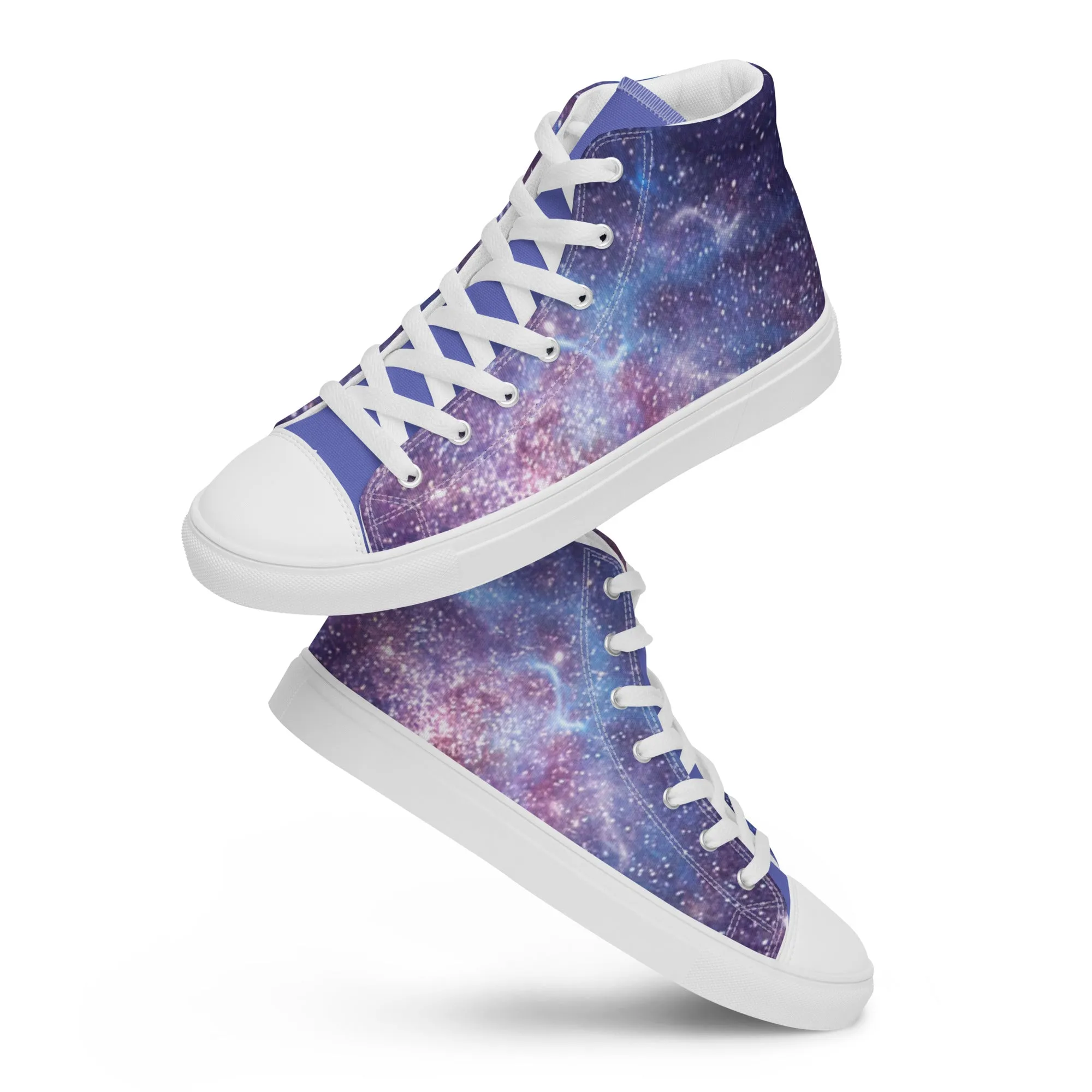 Men’s Blue Galaxy Sneakers