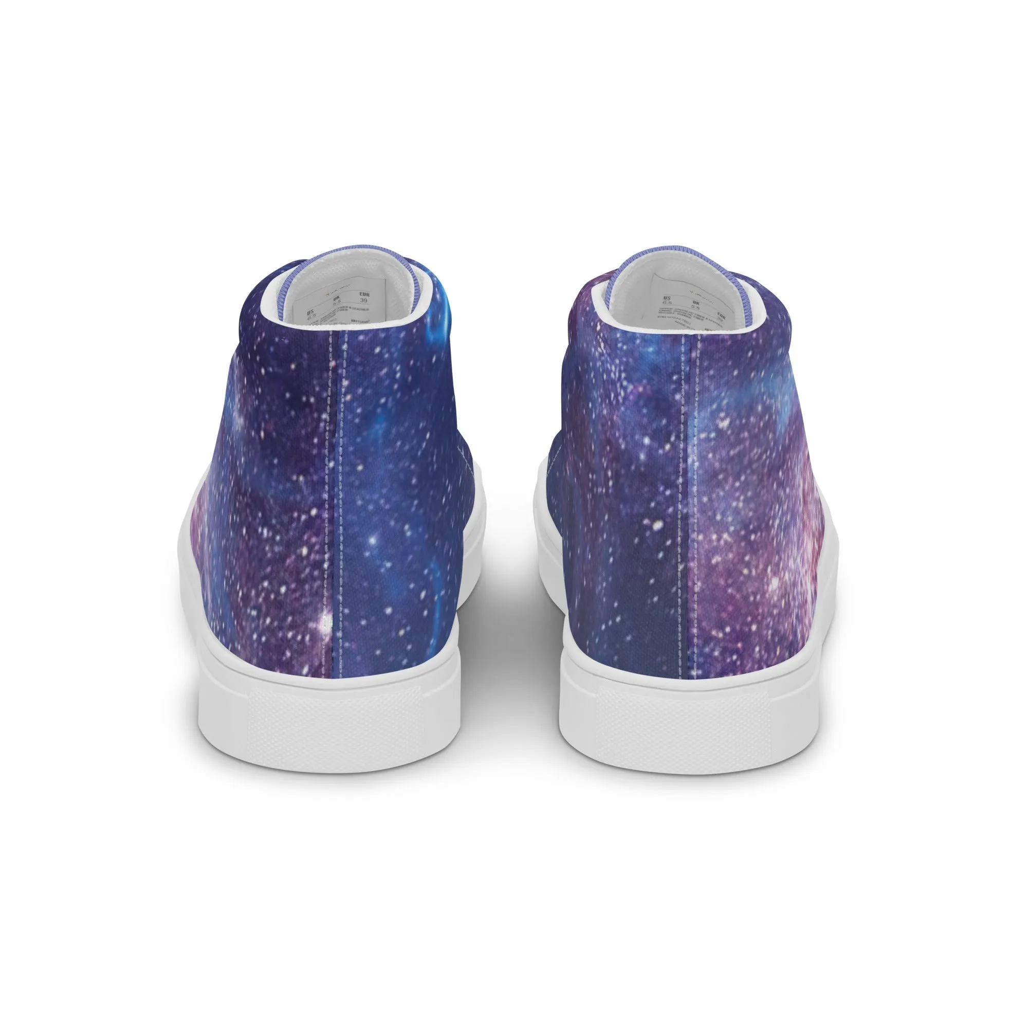 Men’s Blue Galaxy Sneakers