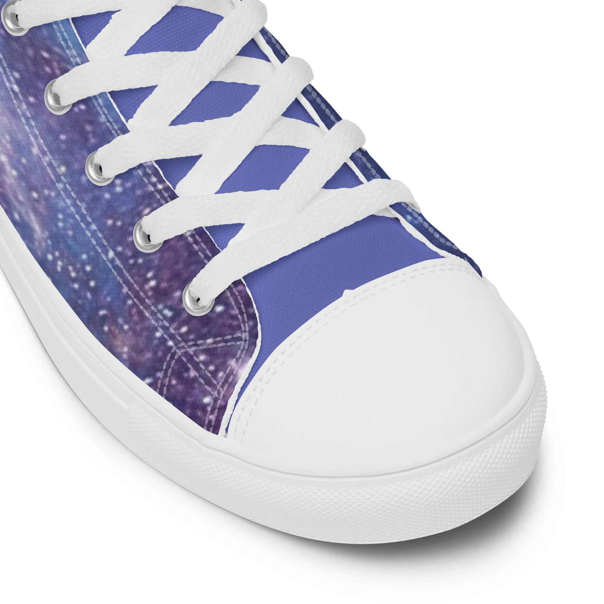 Men’s Blue Galaxy Sneakers