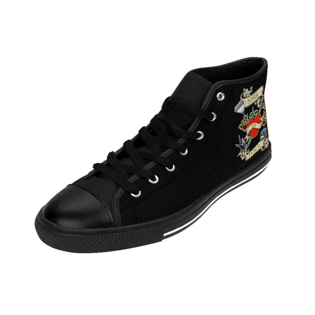Men's Born to Teach High-top Sneakers