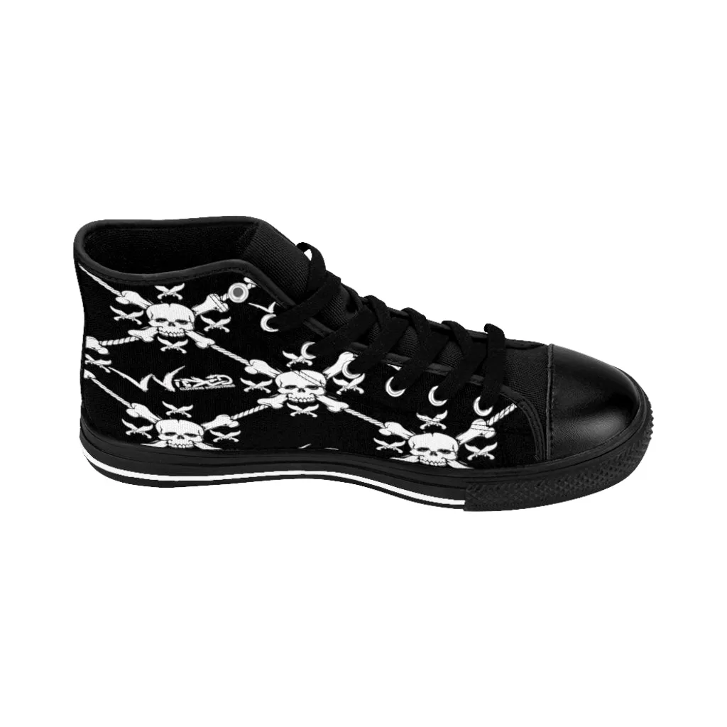 Men's High-top Sneakers ( Wicked Pirate)