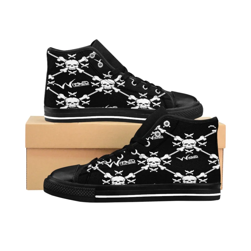 Men's High-top Sneakers ( Wicked Pirate)