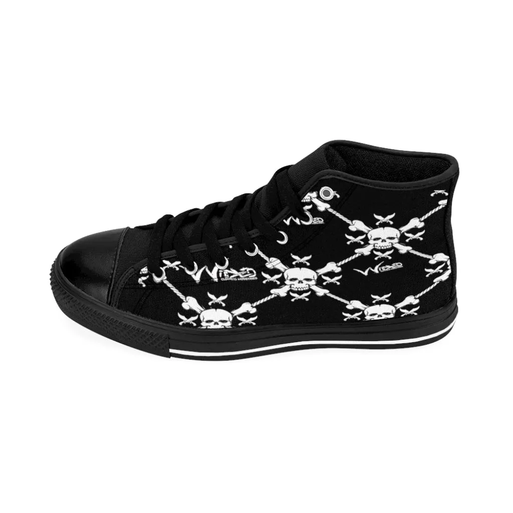 Men's High-top Sneakers ( Wicked Pirate)