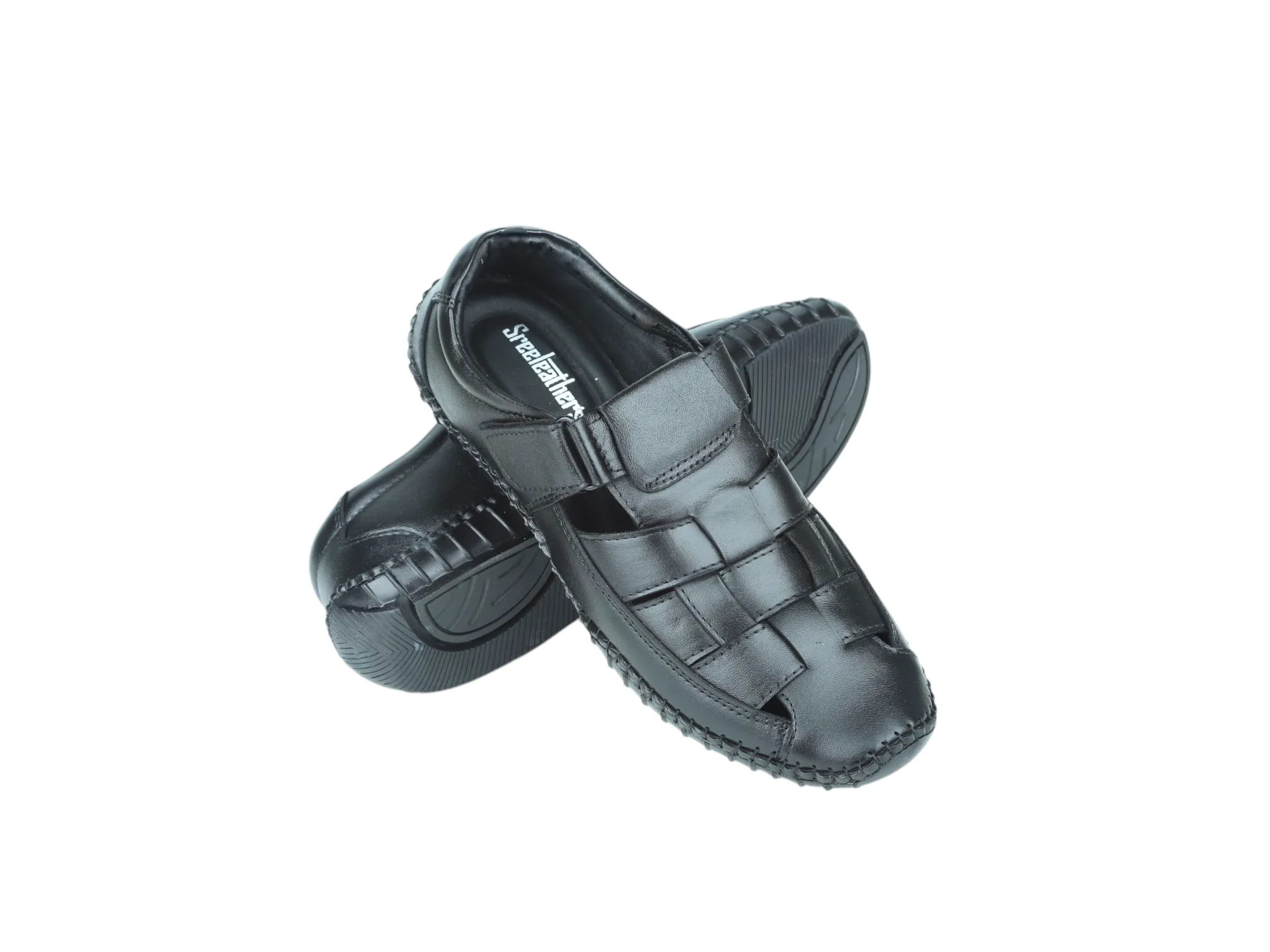 Mens leather fisherman sandal 996566