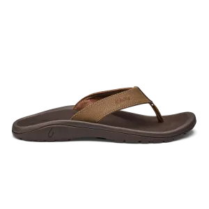 MENS OLLUKAI OHANA - TAN/DARK JAVA