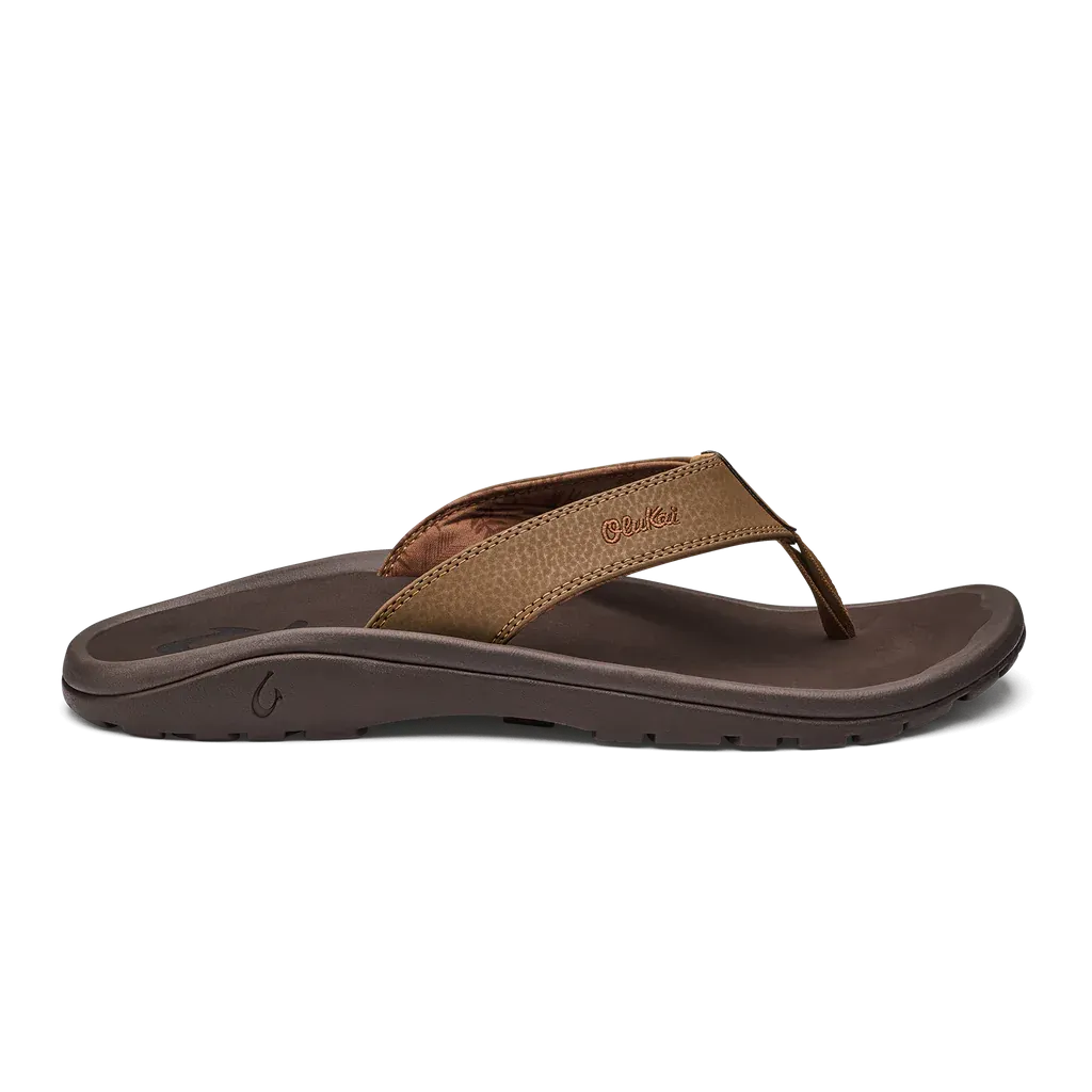 MENS OLLUKAI OHANA - TAN/DARK JAVA