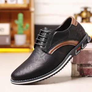 Men's Orthopedic Comfortable Walking Office Leather Shoes