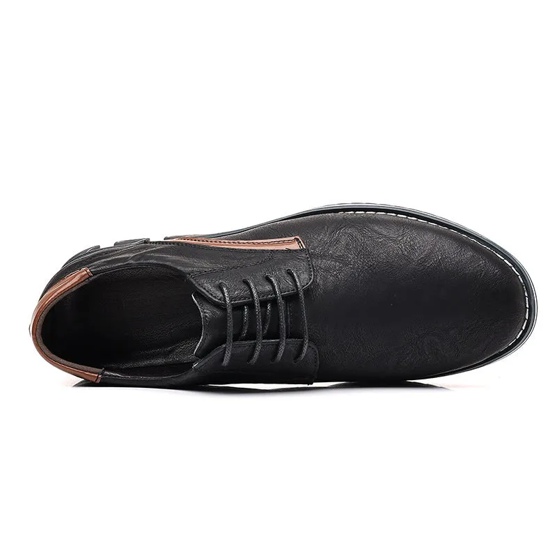 Men's Orthopedic Comfortable Walking Office Leather Shoes
