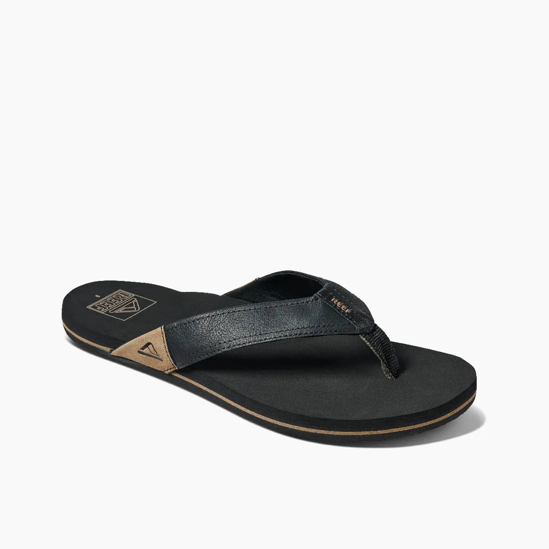 MENS REEF NEWPORT - BLACK